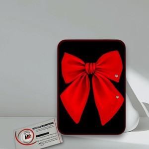 Custom Classic Acrylic Bow Lash Tile Magnetic Eyelash Extension Palette Private <b>Label</b> Lash Plate Square Flower Design Reusable - Product Image 6
