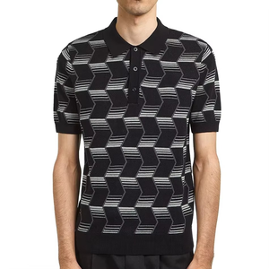 Camiseta Polo Sublimada para Hombre, a la Moda, 100% Algodón, de Alta Calidad, Transpirable, Cómoda, Informal, de Manga Corta para Verano - Product Image 6