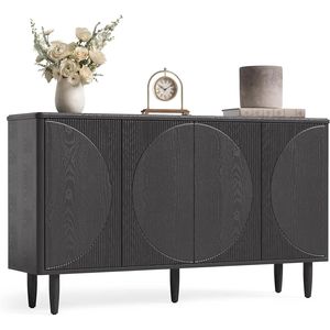 "Modern Sideboard <b>Buffet</b> <b>Table</b> with Storage" - Product Image 3