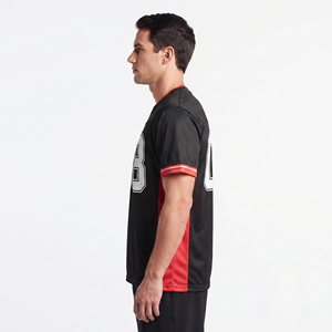Men's Lacrosse Training Jersey Lightweight Men V-Neck Lacrosse Jersey Premium Custom Mesh Lacrosse Jersey - Product Image 3