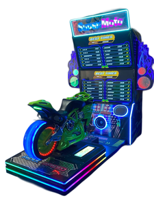 Machine de jeu de moto pour enfants Super Moto - Double écran avec simulateur - Product Image 4