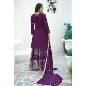 Hermoso vestido de noche Traje de fiesta bordado con lentejuelas - Product Image 6