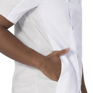 Chaqueta de Uniforme de Hotel Personalizada, Elegante, de Secado Rápido, Transpirable, de Spandex/Poliéster, Unisex, Manga Larga, con Logotipo Personalizado, para Todas las Temporadas, para Restaurante - Product Image 6