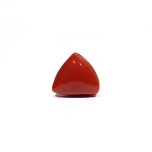 Natural Red Coral Oval Cut Loose Gemstone 11.75 Carat for Fine Jewelry - Product Image 1