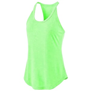 Camiseta de Tirantes Personalizada para Mujer, de Algodón y Fibra de Bambú, para Gimnasio, Fitness, Entrenamiento, Diseño Transpirable Informal para Fisicoculturismo - Product Image 2