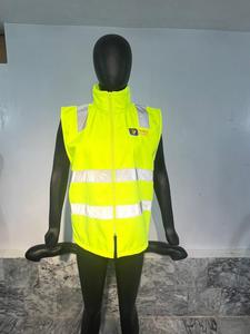 Gilet de sécurité haute visibilité ANSI Classe 3 avec LED clignotantes, réfléchissant, imperméable, coupe-vent, fermeture éclair, logo personnalisé pour la sécurité routière et le travail - Product Image 6