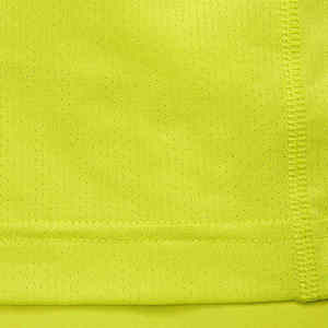 <b>Men's</b> Solid <b>Neon</b> Yellow Sleeveless Tank <b>Top</b> O-Neck Quick Dry Knitted Casual Workout Wear - Product Image 6