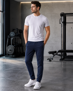 OEM Custom High Quality Heavyweight Breathable Eco-Friendly Quick Dry Sports Joggers <b>Oversized</b> Baggy Canvas <b>Sweatpants</b> Men - Product Image 3
