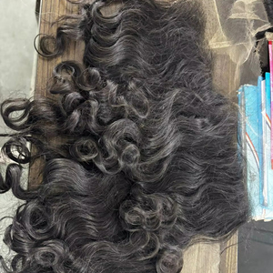 Extensiones de cabello frontal rizado y voluminoso HD con diferentes texturas, tamaño 13*4, extensiones de cabello natural, colección de la mejor calidad. - Product Image 1