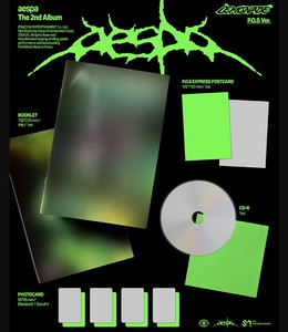 อัลบั้มเต็มชุดที่ 2 ของ aespa LEMONADE P.O.S เวอร์ชั่นออฟฟิเชียล พร้อมซีดี อัลบั้มภาพ โฟโต้การ์ด โปสเตอร์ ของขวัญรุ่นลิมิเต็ด - Product Image 4