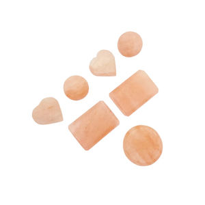 Piedras de Masaje al por Mayor, Kit de Masaje Corporal, Piedra de Sal Rosa del Himalaya, Piedra de Energía Caliente para Spa - Product Image 1