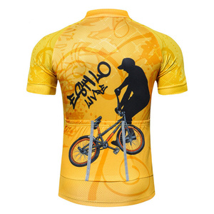 Jersey de Ciclismo Sublimado al por Mayor, con Logotipo de Marca Personalizado, de Secado Rápido, Aislado, para Maratón, Manga Corta - Product Image 6