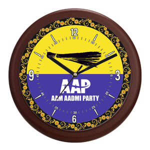 Reloj de Pared Moderno y Silencioso de Cuarzo con Diseño de Político Indio, Impresión Digital Personalizada para Oficina Profesional, Día de la Madre, Navidad - Product Image 1