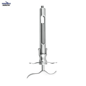 เข็มฉีดยาพับได้ยี่ห้อ Custom Brand สีเงิน ขนาด 1.8 มล. พร้อมตลับเปลี่ยนขนาด 2.2 สำหรับขูดกระดูก ด้ามจับพลาสติกแบบแมนนวล ได้รับการรับรองมาตรฐาน CE รับประกัน 1 ปี - Product Image 1