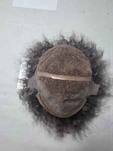 Perruque complète en cheveux humains bruts 100% naturels avec cheveux indiens bouclés Remy - Product Image 3