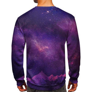 Sudadera de Forro Polar con Estampado Digital para Hombre, Diseño Moderno y a la Moda, 100% Algodón, Talla Grande, Ropa de Invierno de Secado Rápido - Product Image 2