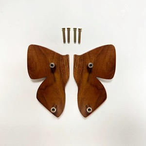 Poignée de porte en bois pour enfants, nœud rose, poignées de meuble fantaisie, bouton de commode, design contemporain, haute qualité, durable, chambre à coucher - Product Image 3