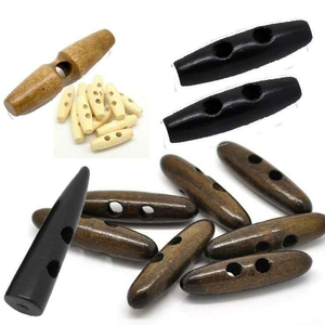 Botones de Cuerno de Búfalo de la India 100% Naturales de Alta Calidad, Estilo Animal, Técnica de Mosaico, Artesanía Natural - Product Image 5