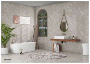 กระเบื้องปูพื้นพอร์ซเลนเคลือบเงาคุณภาพพรีเมียม ขนาด 60x120 ซม. 600x1200 มม. 24x48 นิ้ว สำหรับปูพื้นภายใน - Product Image 2