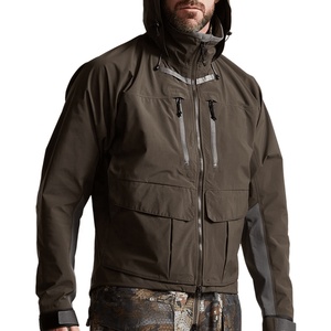New Lightweight Men's Hunting Jacket Windproof Waterproof Soft Shell Stand Closure Outdoor Winter Clothes - Product Image 2