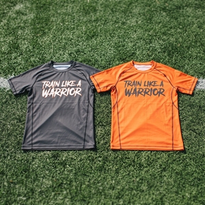 Premium <b>Men</b> MMA <b>Shirt</b> <b>Compression</b> Polyester Fighting Training <b>Shirt</b> Gym Athletic Performance Wear Printed <b>Shirt</b> - Product Image 4