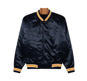 Chaquetas Varsity de Seda y Satén para Hombre, Estilo Casual, Impermeables, Duraderas, con Logotipo Frontal, Venta al Por Mayor - Product Image 6