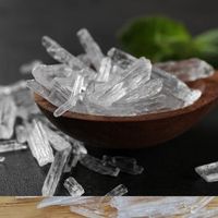Cristaux de menthol de marque VDH, 99% purs, naturels, de qualité alimentaire, agent rafraîchissant, certifié ISO9001, emballage de 25 kg, ayurveda, cosmétique, alimentaire