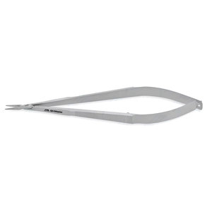 Instruments ophtalmiques en acier inoxydable, porte-aiguilles Castroviejo, instrument médical, mâchoires de 5,5 pouces, poignée plate, 14 cm - Product Image 1