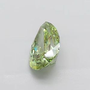 8 CT Pear Cut Green Lab Grown <b>Diamond</b> VVS2 Clarity Fancy Green Color Loose <b>Diamond</b> - Product Image 5