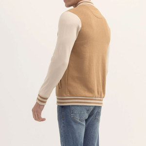 Vestes de baseball pour hommes brodées avec logo personnalisé, vestes universitaires personnalisées OEM, dernières vestes universitaires vintage de haute qualité - Product Image 2