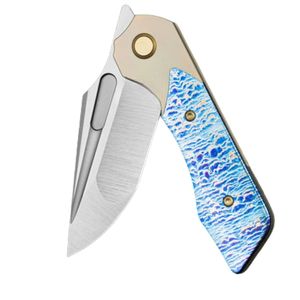 Couteaux de poche pliants en gros avec lame en acier pointue et affûtée, manches élégants et mécanisme de pliage fiable pour usage général - Product Image 5