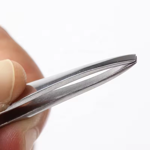 Eyebrow Tweezers Pluck and Trim Eyebrow Tweezers <b>Small</b> <b>Pliers</b> Stainless Steel Beard Plucker Stainless Steel Tweezers - Product Image 6