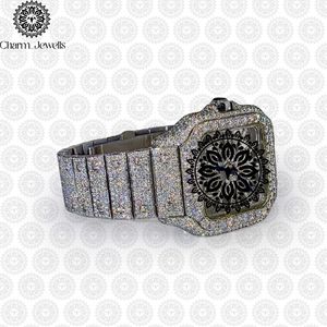 Charm_Jewells Luxury Stainless Steel Square <b>Watch</b> 30mm Sapphire Crystal Quartz Movement Analog Butterfly Clasp Women Fashion - Product Image 2