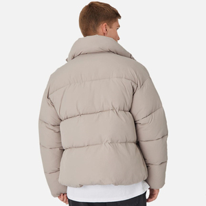 Chaqueta de Invierno Personalizada al por Mayor con Capucha y Cremallera, Impermeable y Resistente al Viento, con Logotipo Personalizado para Hombre - Product Image 2