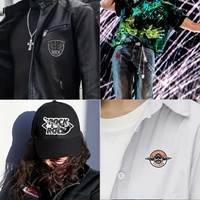 Écussons brodés personnalisés professionnels pour les fabricants et fournisseurs de vêtements