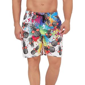 2024 nouveauté short de bain pour hommes sur mesure 100% polyester écologique Anti-rides maille doublure Sublimation décontracté troncs - Product Image 3