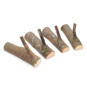 Wholesale Acacia <b>Wood</b> <b>Rustic</b> Farmhouse Double Hook - Vintage Patina Design - Product Image 2