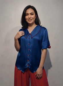 Chemise en coton de qualité supérieure pour femmes, douce, respirante, légère, pour un usage quotidien et décontracté, fournisseur de vêtements en gros en Inde - Product Image 2