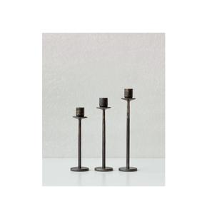 Candelabro de Hierro Antiguo Hecho a Mano con Diseño Rústico Vintage para Decoración Navideña del Hogar, Centro de Mesa de Estilo Tradicional - Product Image 1