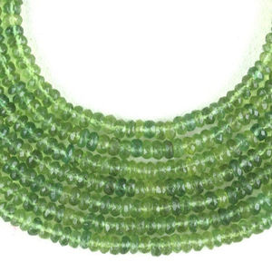 Perles de pierres précieuses en apatite verte naturelle facettées rondes de 3 mm et 4 mm, certifiées IGI, pour la création de bijoux en ligne sur Alibaba - Product Image 3