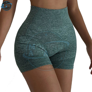 Shorts de Cintura Alta Personalizados con Etiqueta Privada para Mujer, Shorts Deportivos para Gimnasio, Correr, Entrenamientos, Shorts Sexys para Yoga - Product Image 4