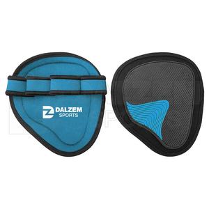 Equipo de levantamiento de pesas de neopreno ajustable, empuñaduras de levantamiento de pesas antideslizantes, almohadillas de goma para peso muerto, encogimiento de hombros pesados, seguridad física - Product Image 6