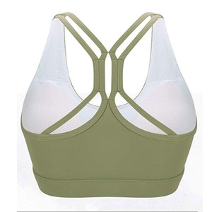 Sujetador Deportivo Transpirable de Secado Rápido y Alta Sujeción, Estilo Simple, para Mujer, Servicio OEM/ODM, Material Poliéster/Algodón, Superventas - Product Image 3
