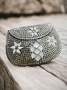 Handicraft Best Quality Handmade Mosaic Evening Clutch <b>Bag</b> With Decorative Design For Fashionable Women And Party Wedding Use - Product Image 1
