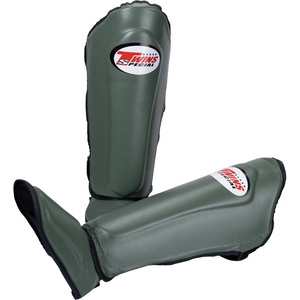 Protège-tibias de boxe professionnels ajustables à scratch, en cuir PU 100%, qualité supérieure, vente chaude, AI-SG-058 - Product Image 6