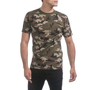 เสื้อยืดคอกลมแขนสั้นลายพรางผู้ชายทรงโอเวอร์ไซส์ ผ้าคอตตอนเจอร์ซีย์ 220 กรัม พิมพ์ลายตามสั่ง ระบายอากาศได้ดี สไตล์ลำลอง - Product Image 6