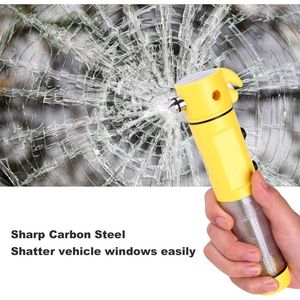 Martello di Emergenza in Plastica Gialla con Torcia per Auto - Product Image 3