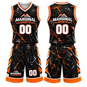 Conjunto de Uniforme de Baloncesto Personalizado de Primera Calidad, Transpirable, de Secado Rápido, Camiseta sin Mangas, Pantalones Cortos Deportivos - Product Image 3