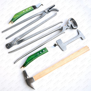 ชุดอุปกรณ์ดูแลกีบเท้าแบบพรีเมี่ยมใช้ซ้ำได้คีมคีบรองเท้าเครื่องมือคลีนเชอร์คีมหนีบกีบบัฟเฟอร์สำหรับการซ่อมแซมกีบมืออาชีพ - Product Image 4