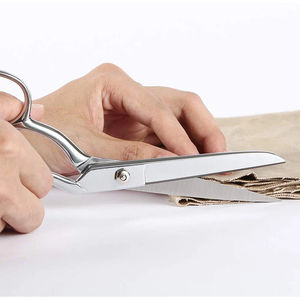 Ciseaux de tailleur sur mesure en acier inoxydable pour la coupe de tissus et le travail du fil domestique - Product Image 6